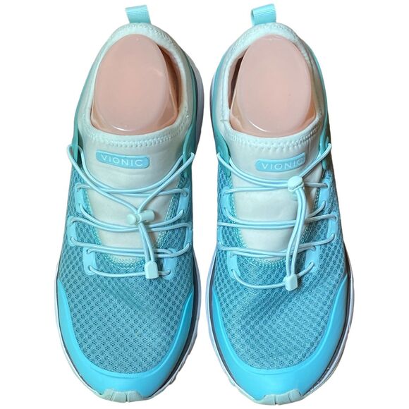 Vionic London Wasabi Mint comfort walking sneaker shoes Size US 9.5 UK 7.5 - Picture 2 of 9